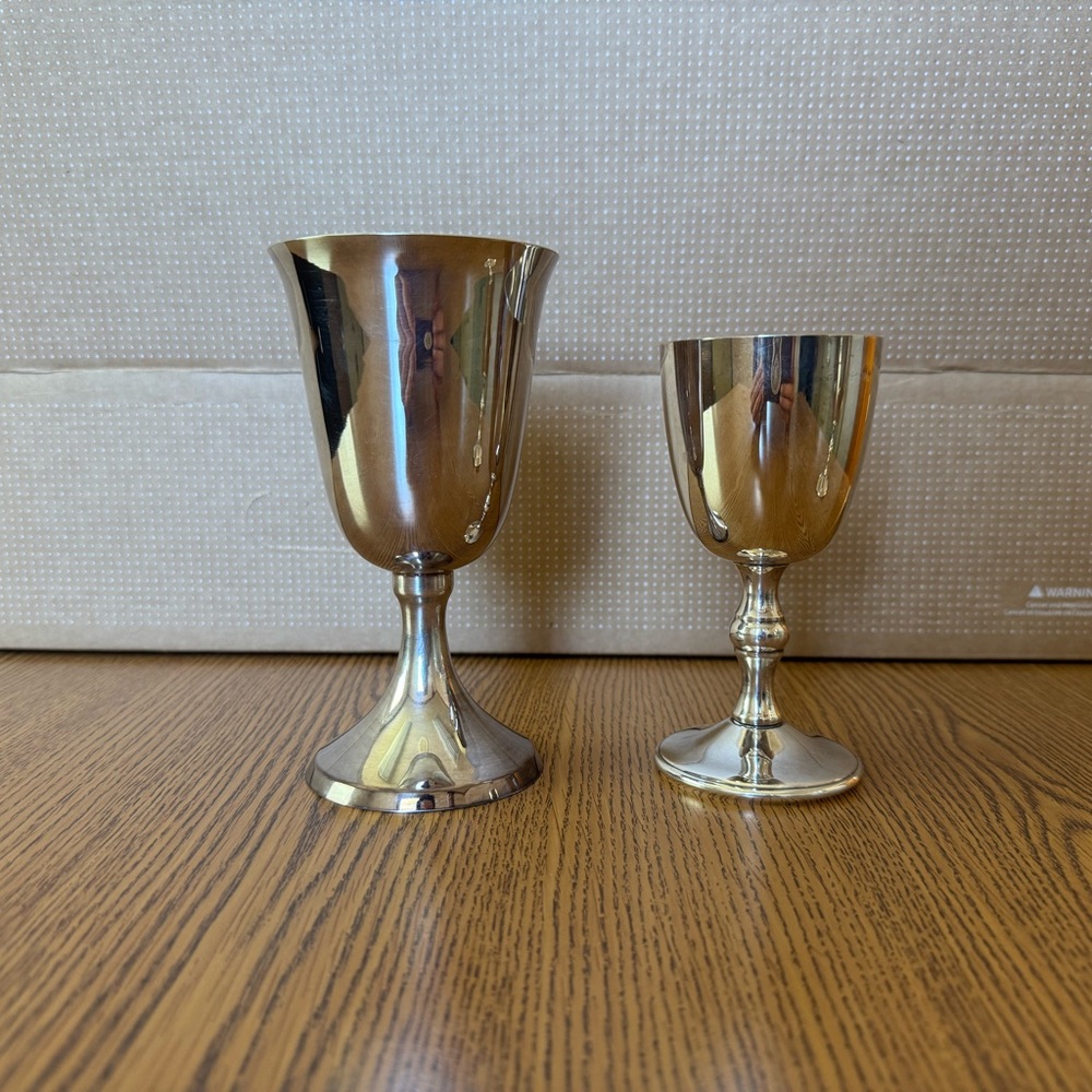 Silver Goblet Set